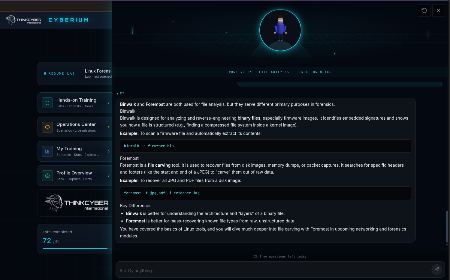 Cyberium AI Mentor